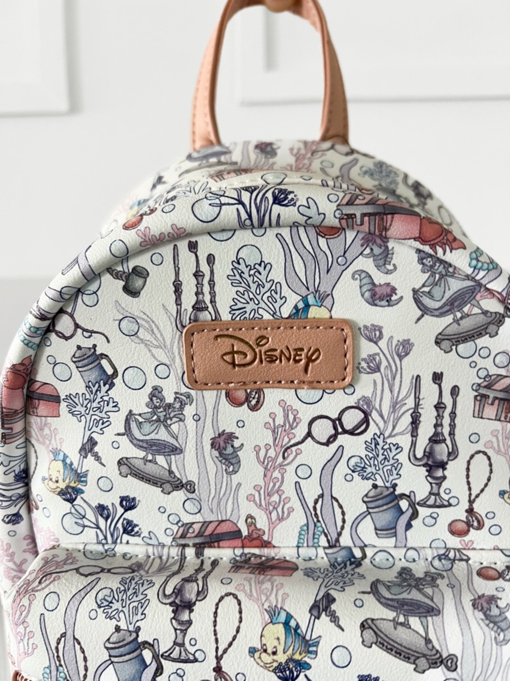 Disney Ariel Print Mini Backpack - Picture 3 of 7
